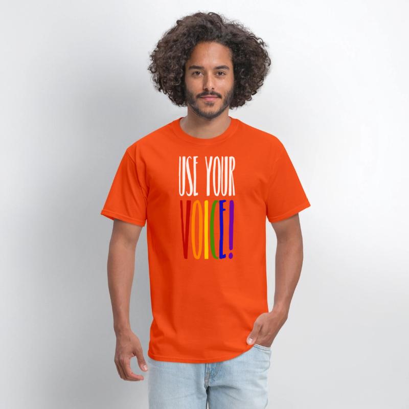 Use your voice! LGBTQ Gay Pride CSD Coming Out