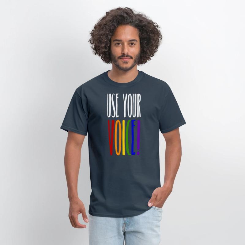 Use your voice! LGBTQ Gay Pride CSD Coming Out