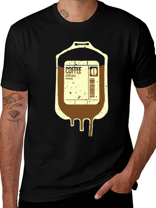 Coffee IV Drip T-Shirt - Extra Bold Boost