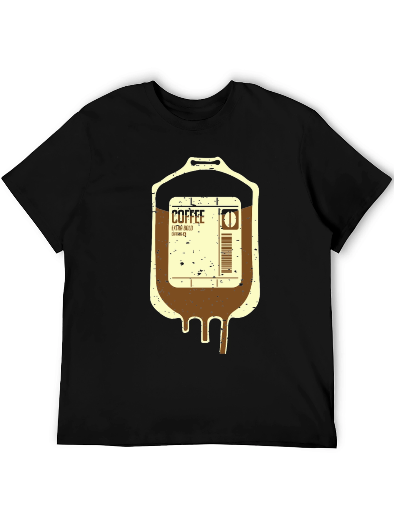 Coffee IV Drip T-Shirt - Extra Bold Boost