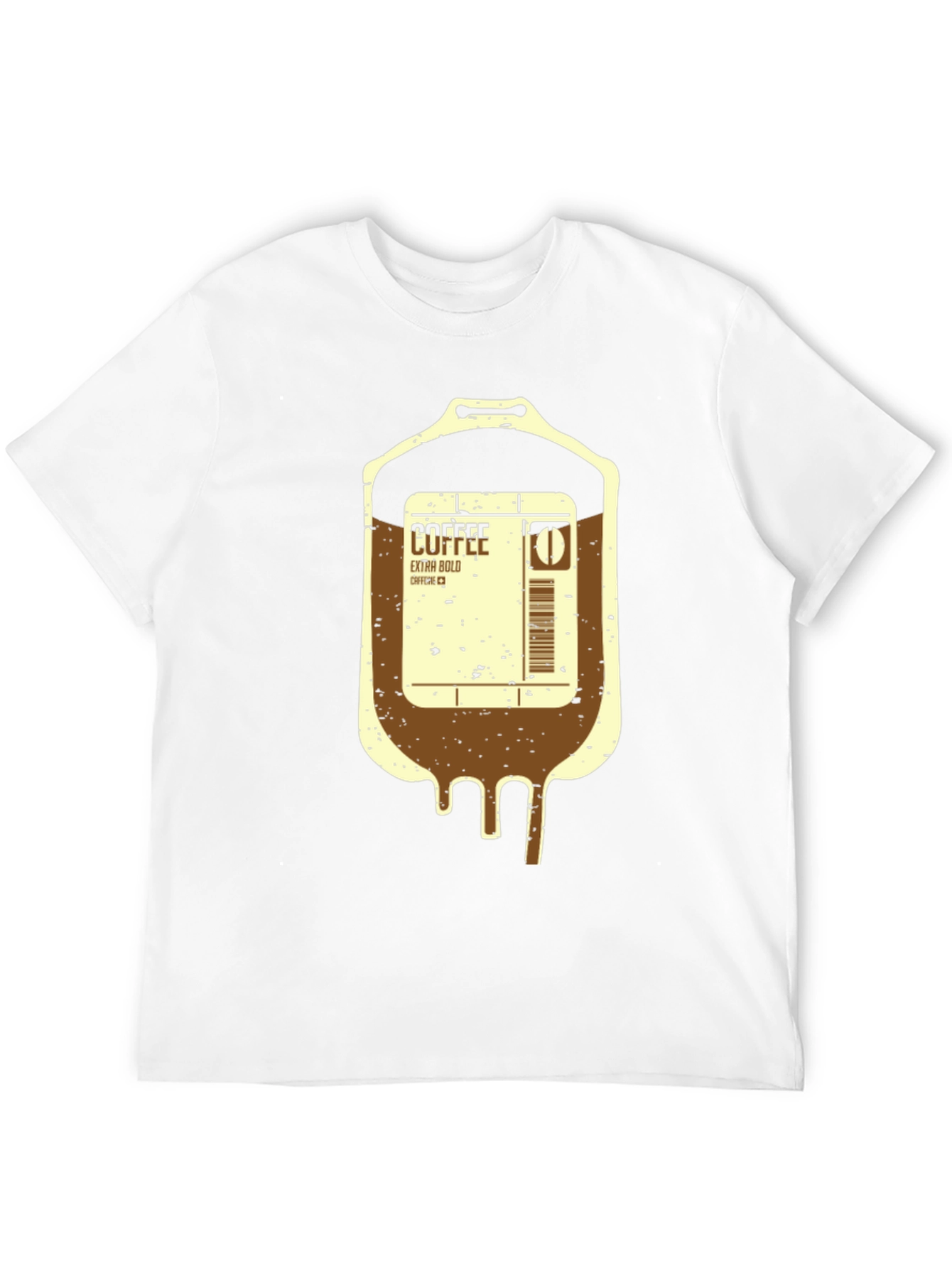 Coffee IV Drip T-Shirt - Extra Bold Boost