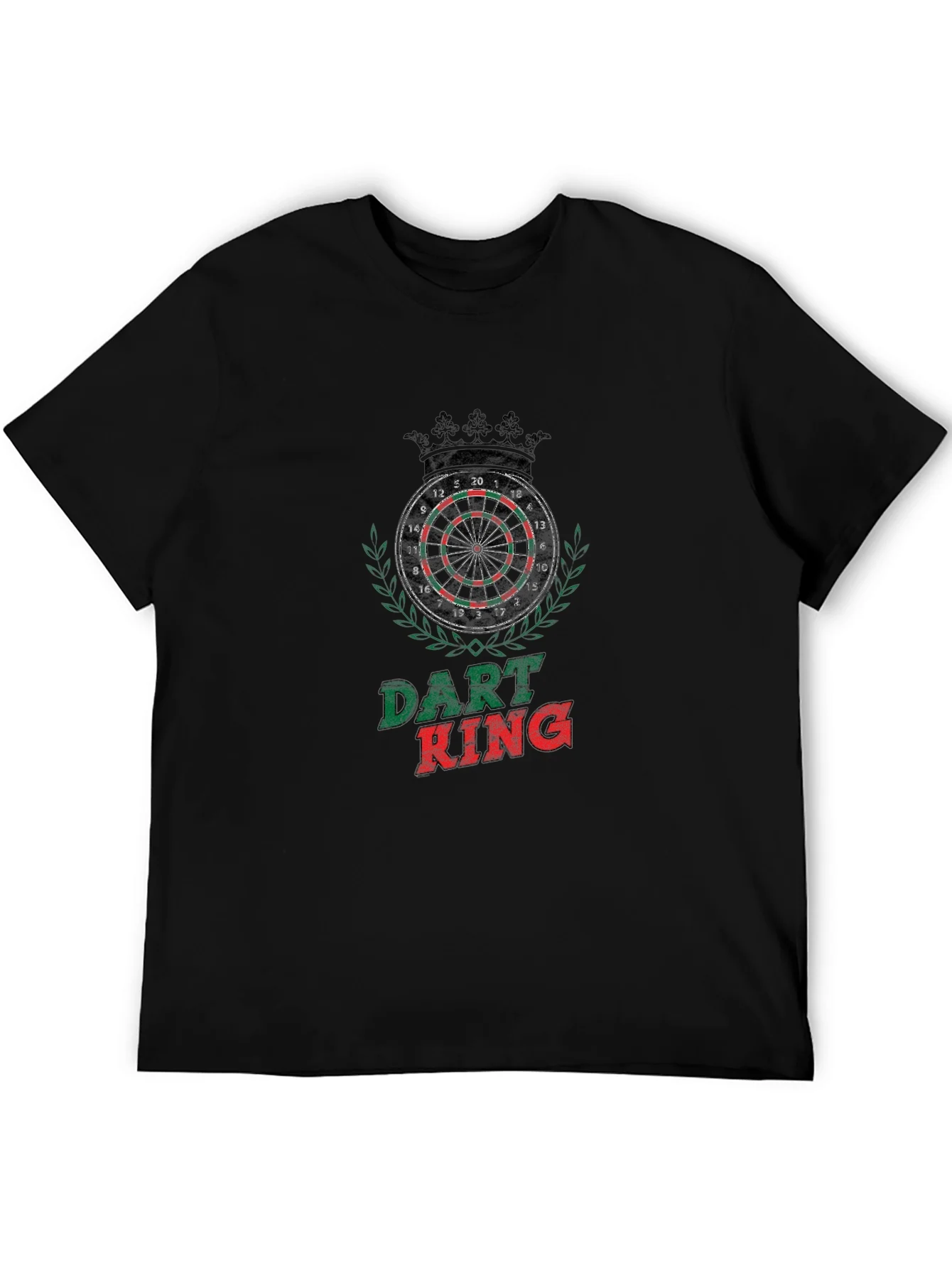 Dart King T-Shirt - Black Graphic Tee
