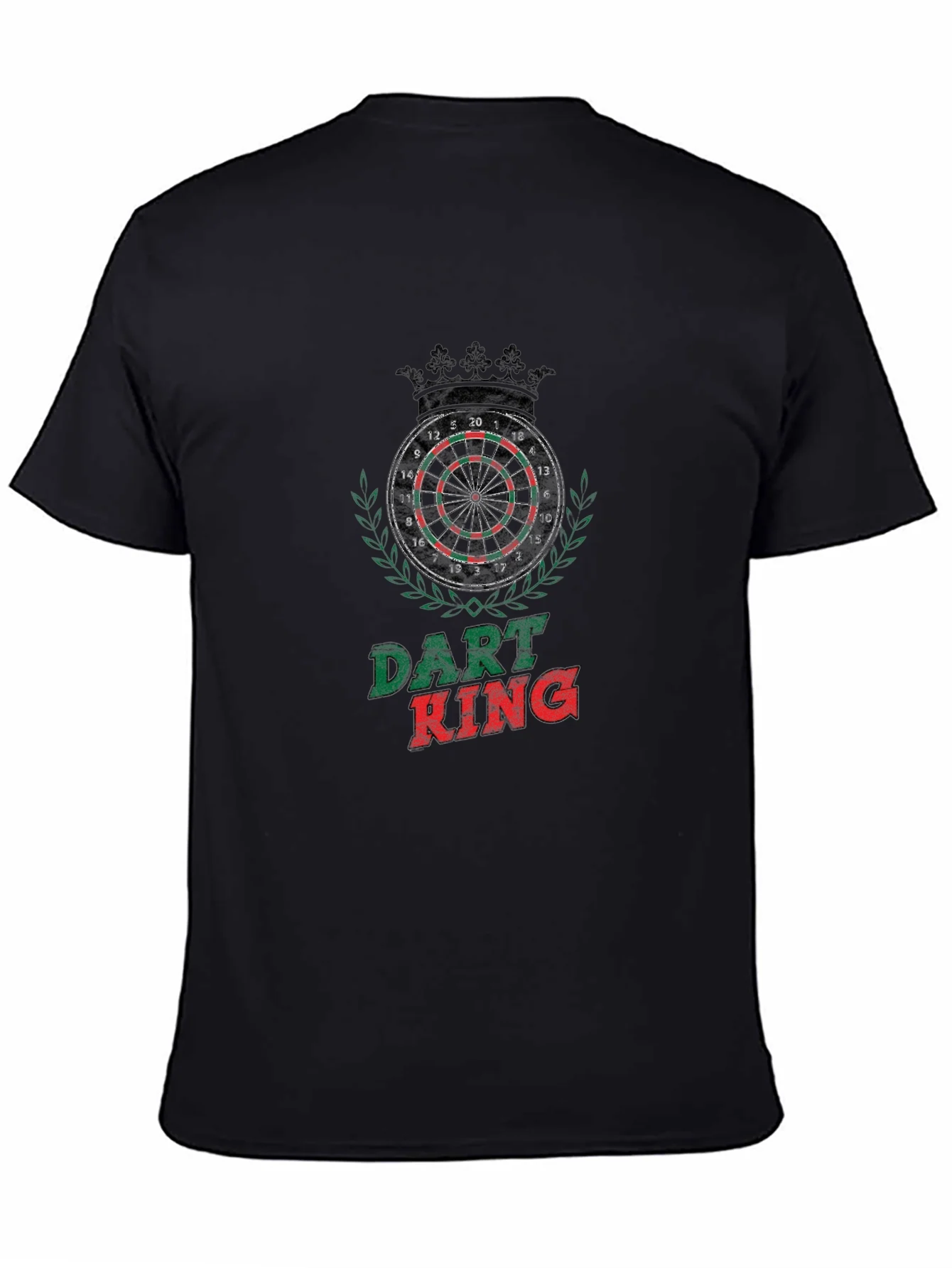 Dart King T-Shirt - Black Graphic Tee