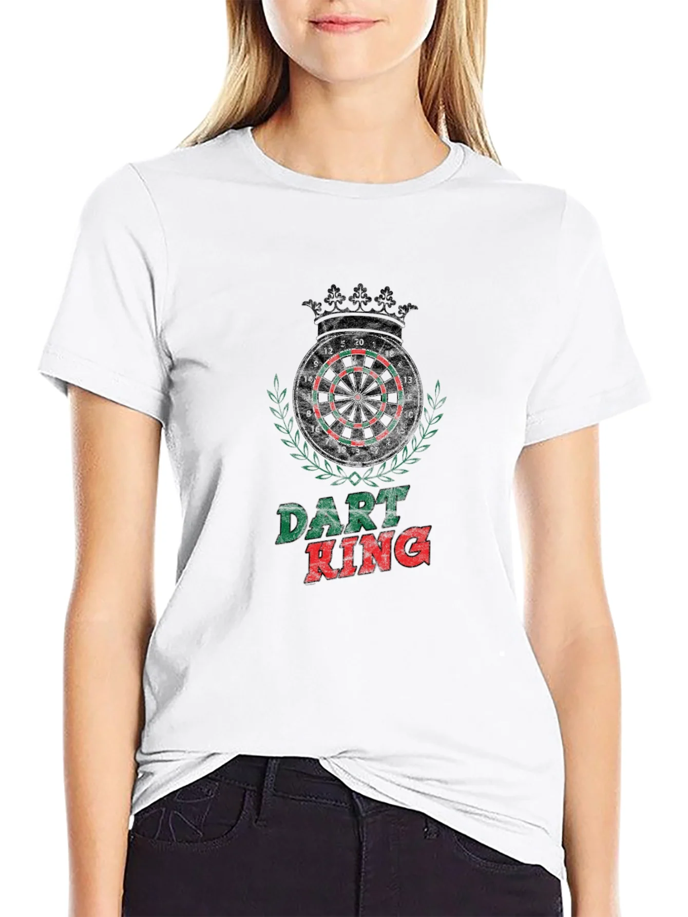 Dart King T-Shirt - Black Graphic Tee