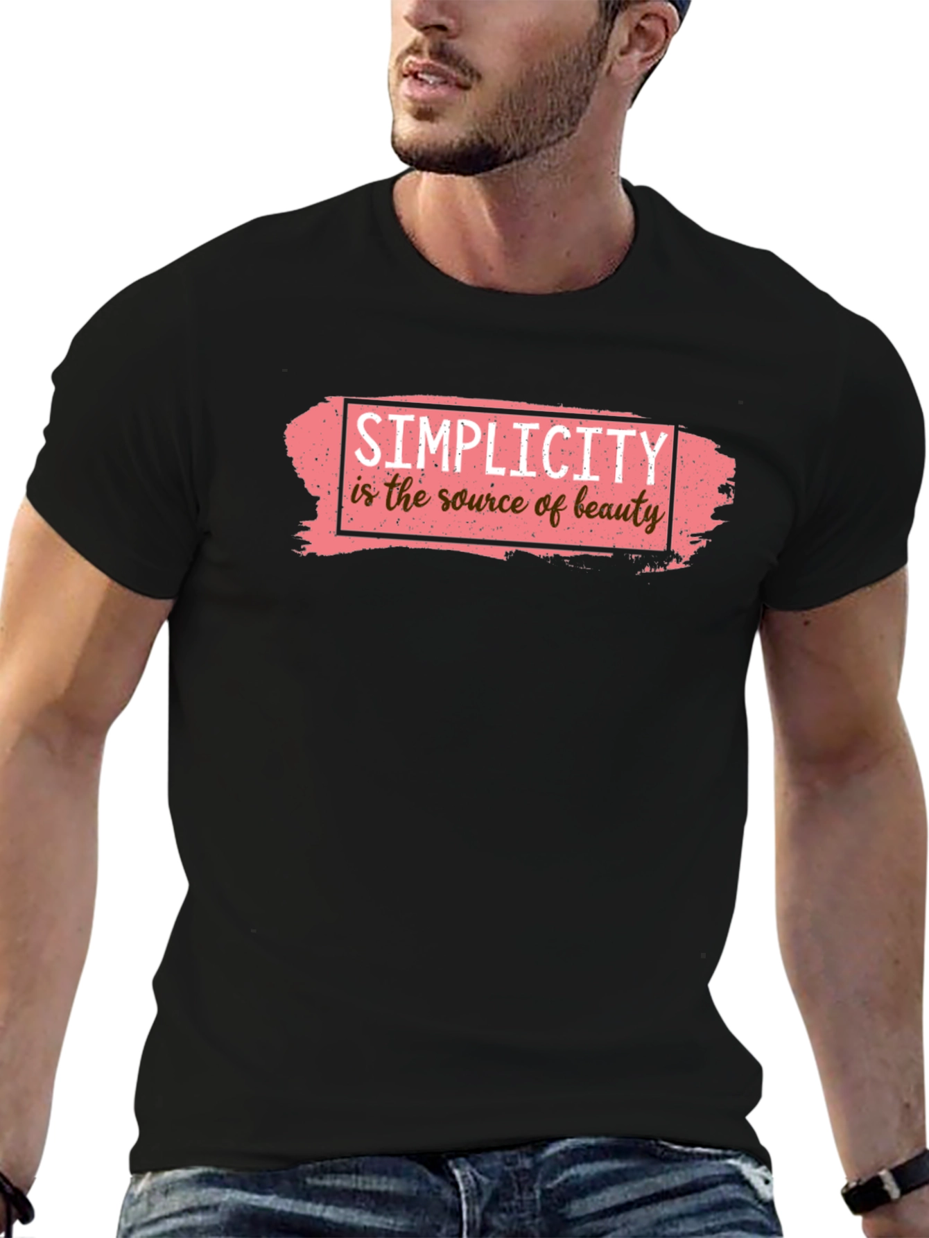 Simplicity Beauty Graphic T-Shirt