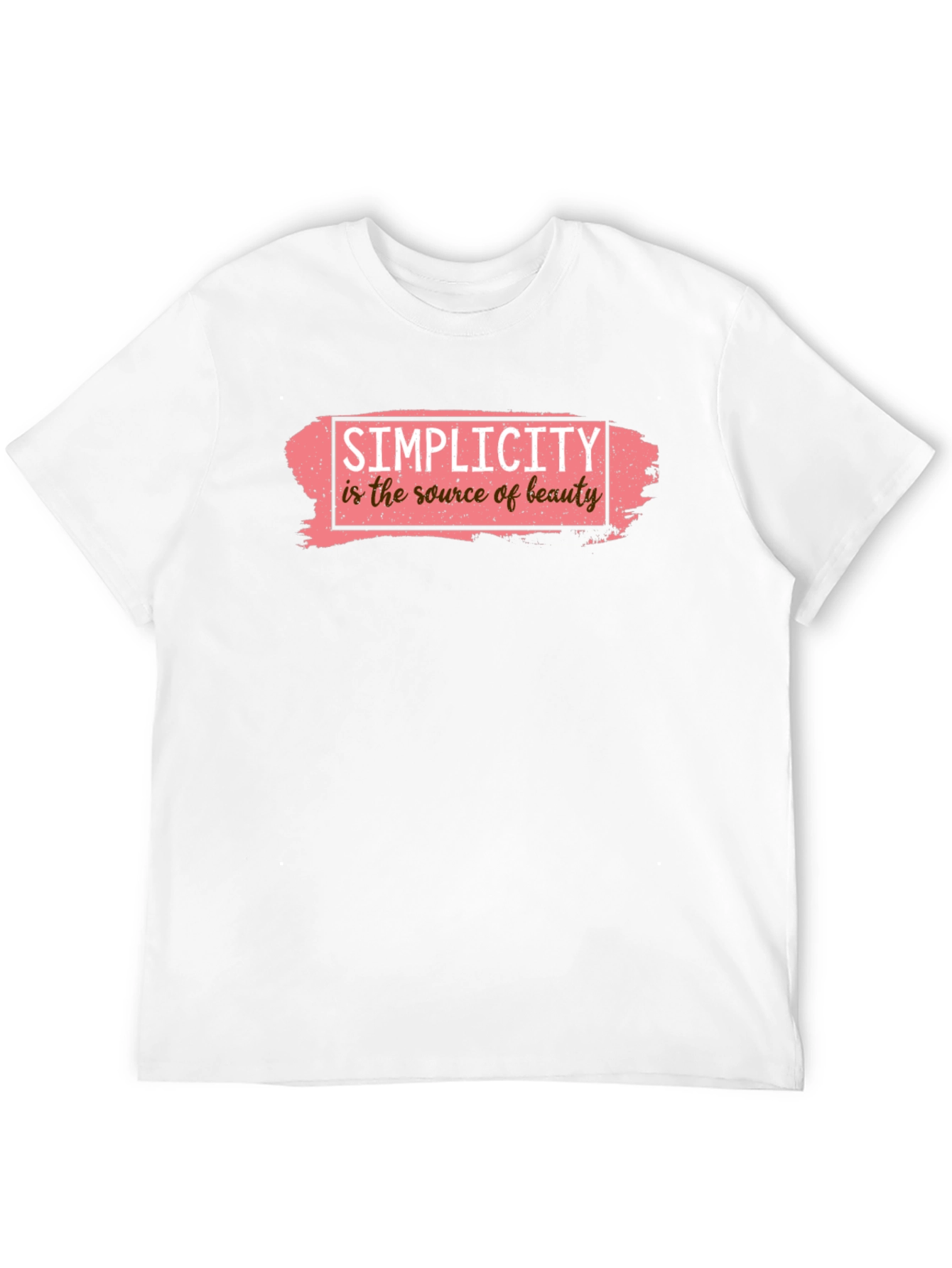 Simplicity Beauty Graphic T-Shirt