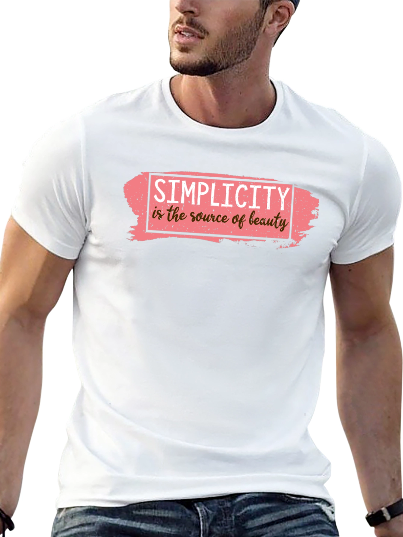 Simplicity Beauty Graphic T-Shirt