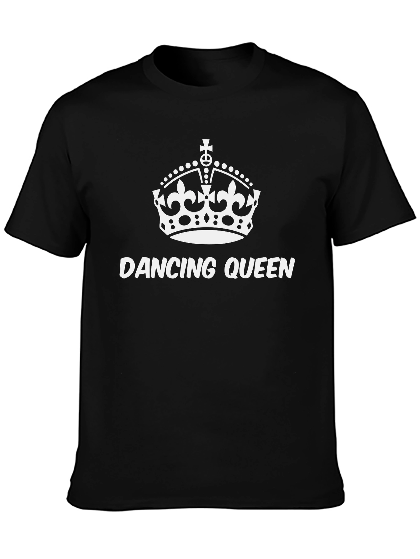 Dancing Queen Crown Graphic Tee - Stylish & Comfy
