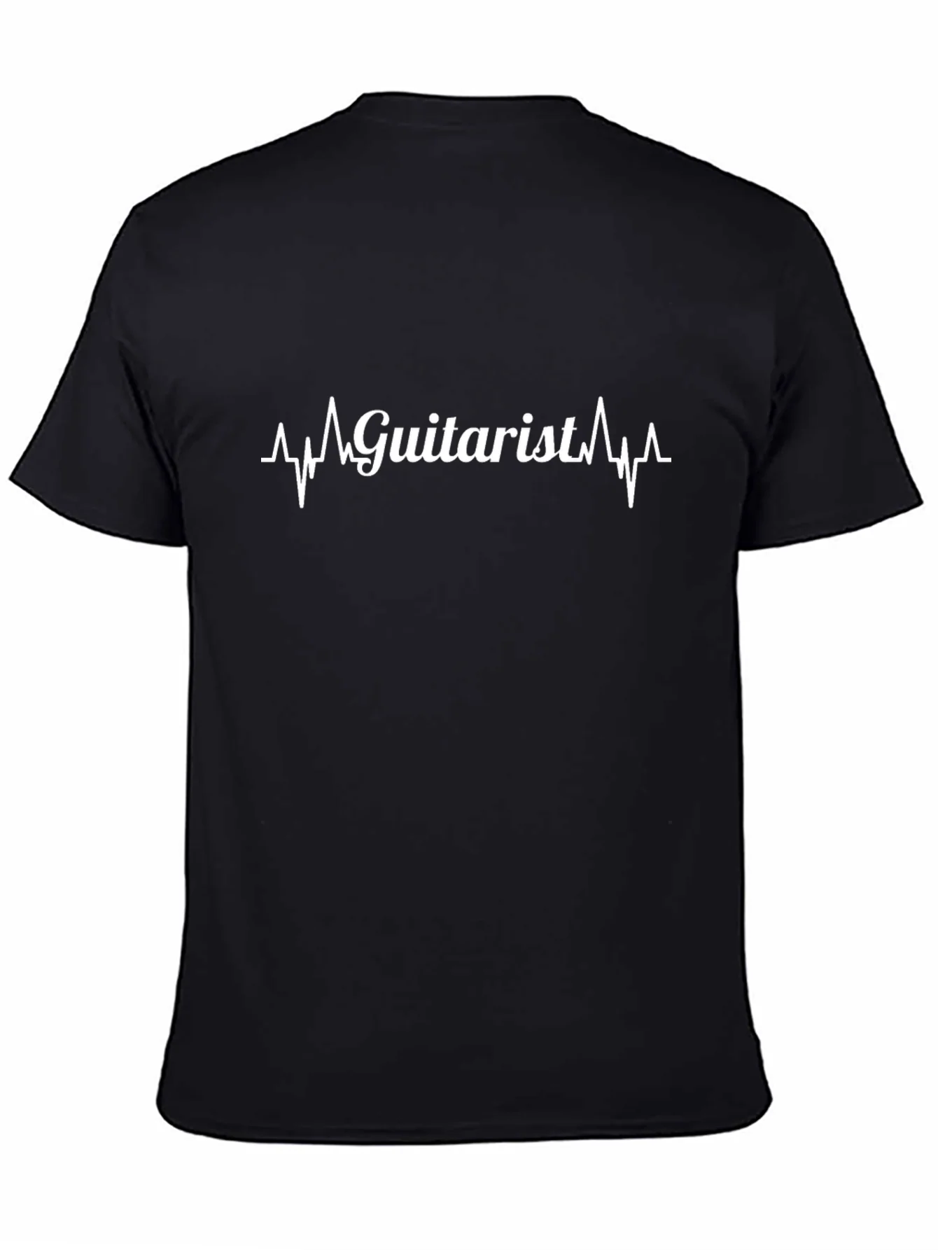 Guitarist Heartbeat Graphic Tee - Musician T-Shirt