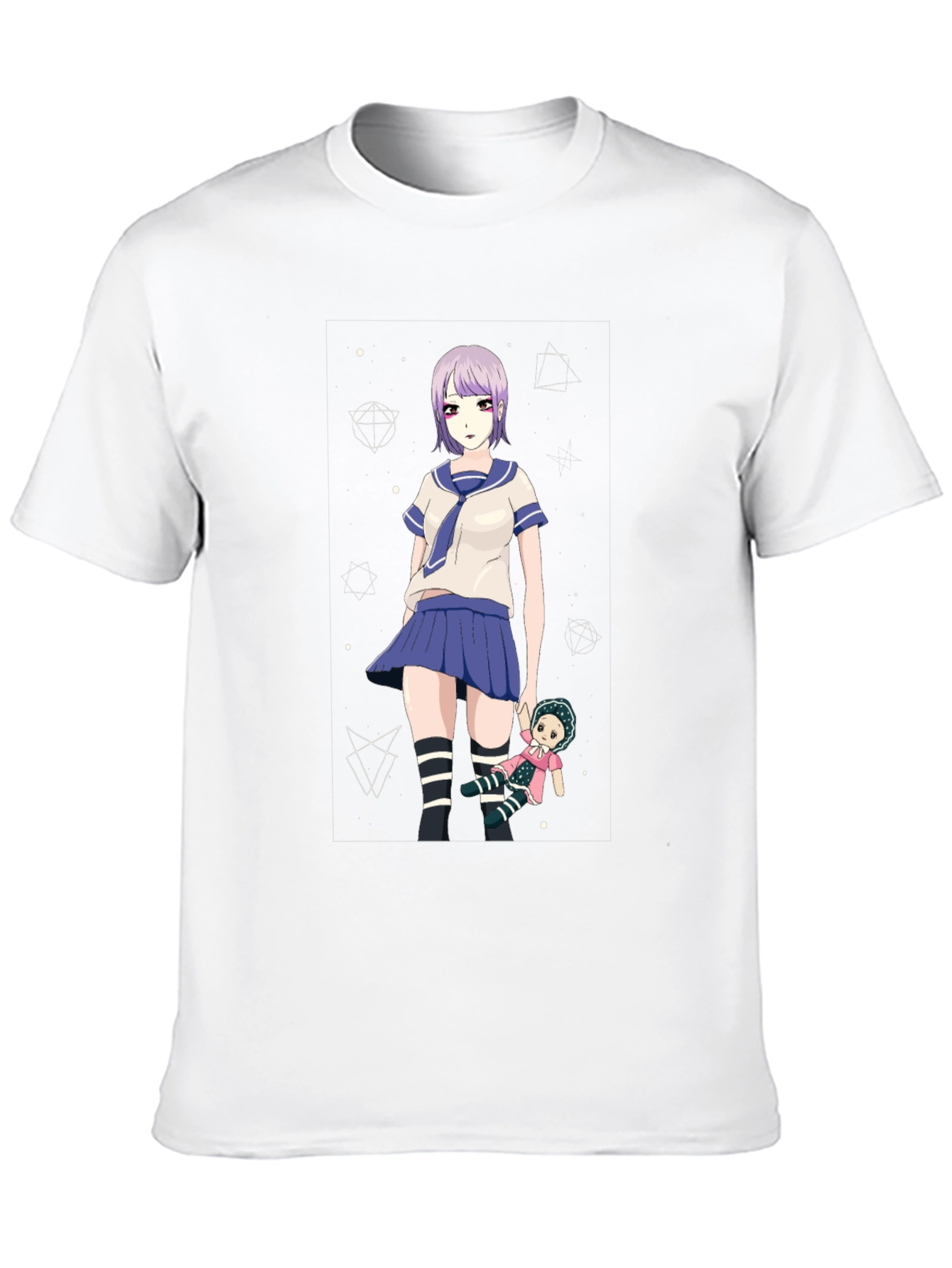 Anime Girl Graphic T-Shirt