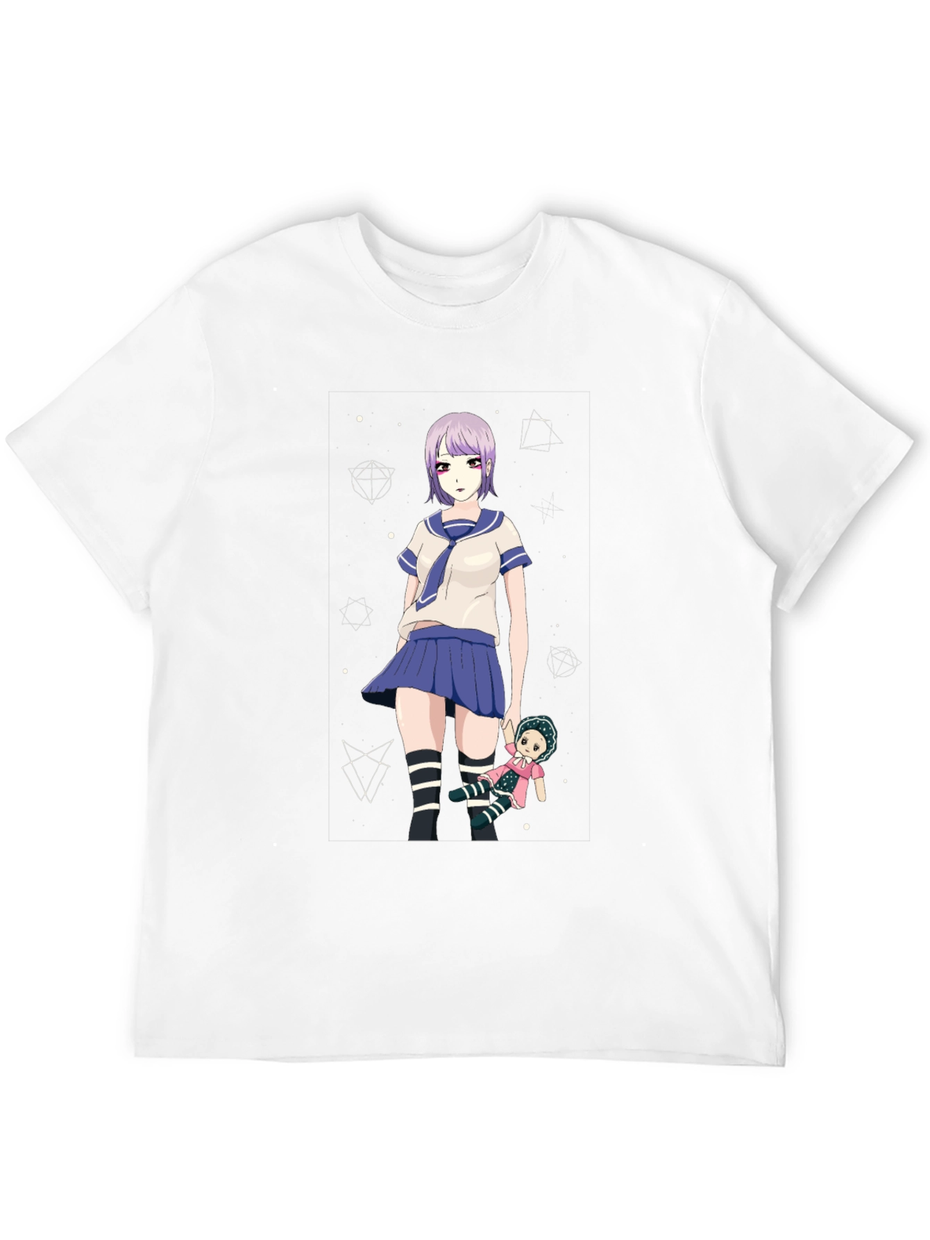 Anime Girl Graphic T-Shirt