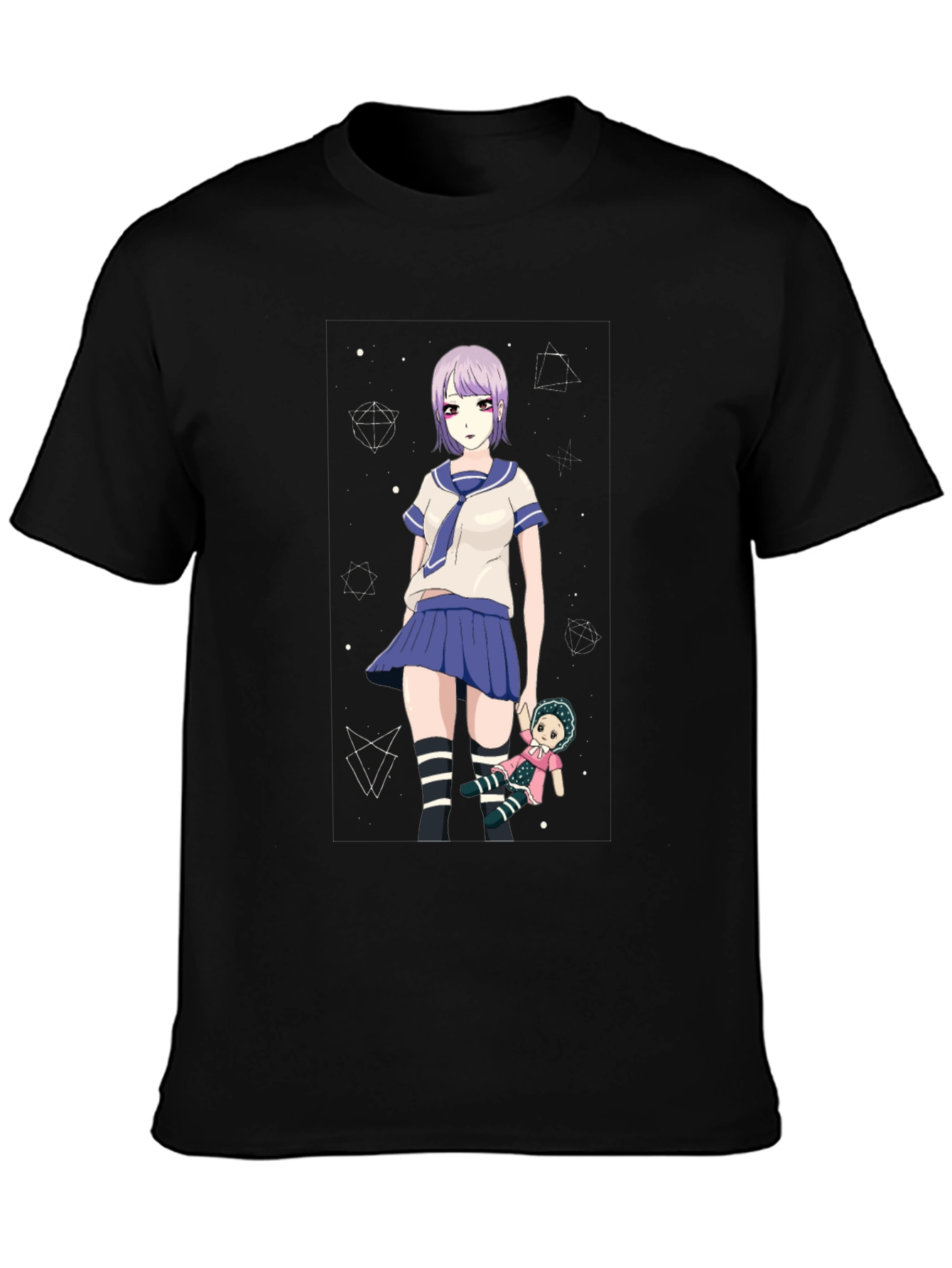Anime Girl Graphic T-Shirt