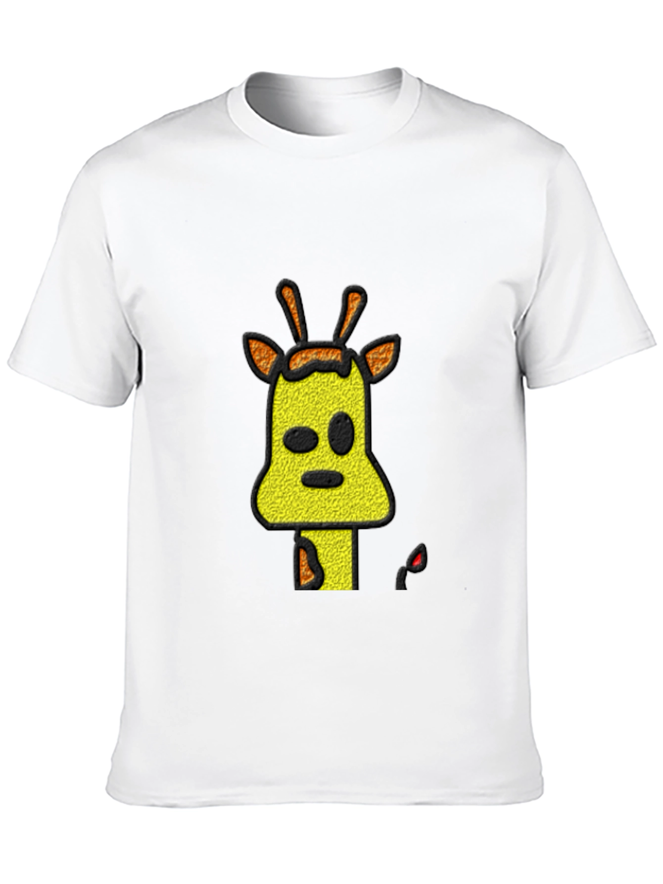 Cartoon Giraffe T-Shirt - Unique Graphic Tee