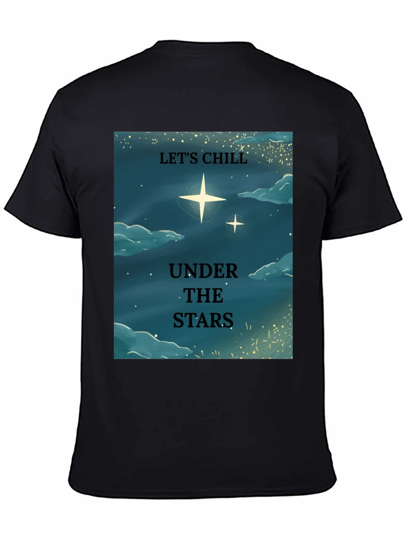 Lets Chill Under The Stars Graphic T-Shirt