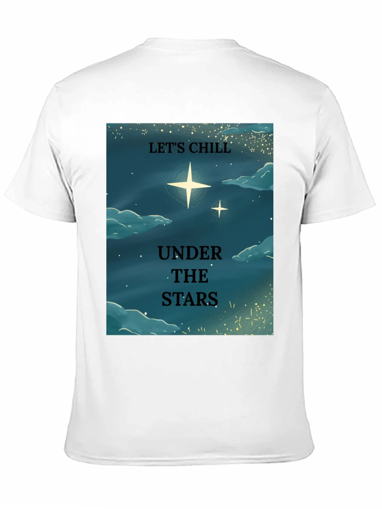 Lets Chill Under The Stars Graphic T-Shirt