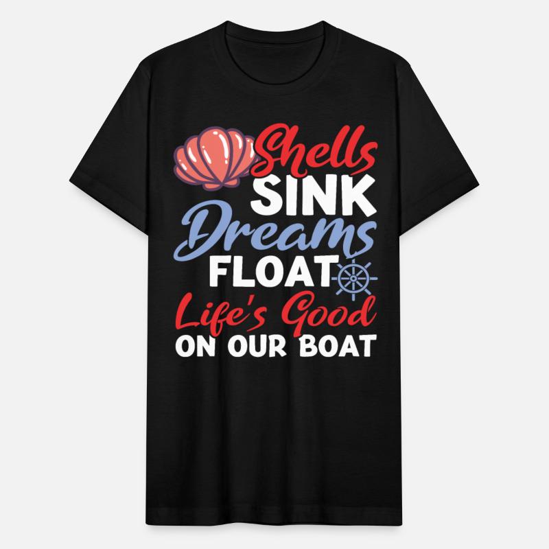 vacation boat shell sea captain