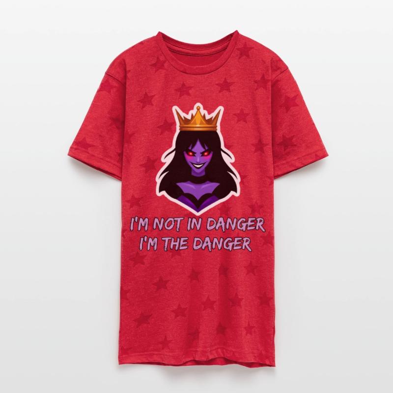 Vampire Queen with Crown Illustration