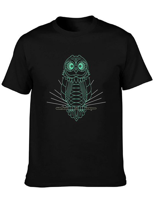 Geometric Owl T-Shirt