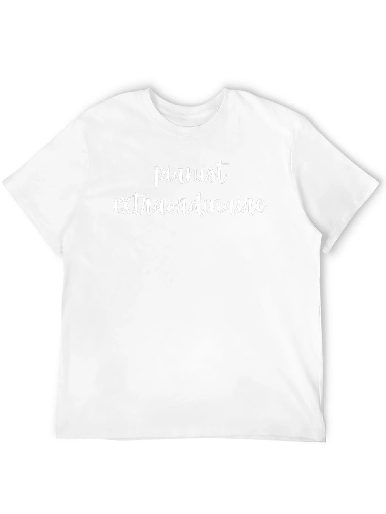 Pianist Extraordinaire Black T-Shirt