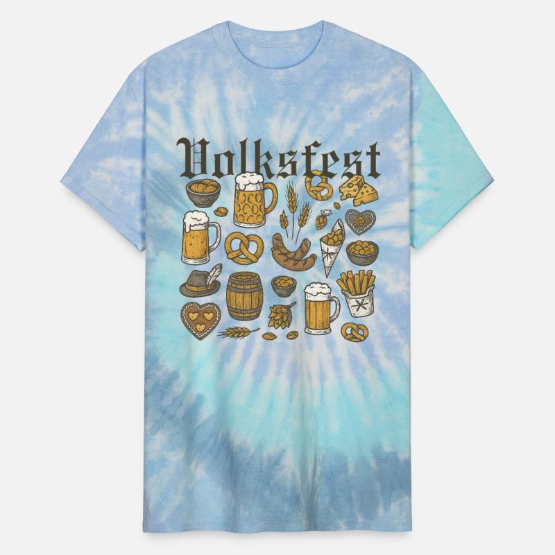 Viking Fiesta Beer and Food Illustration