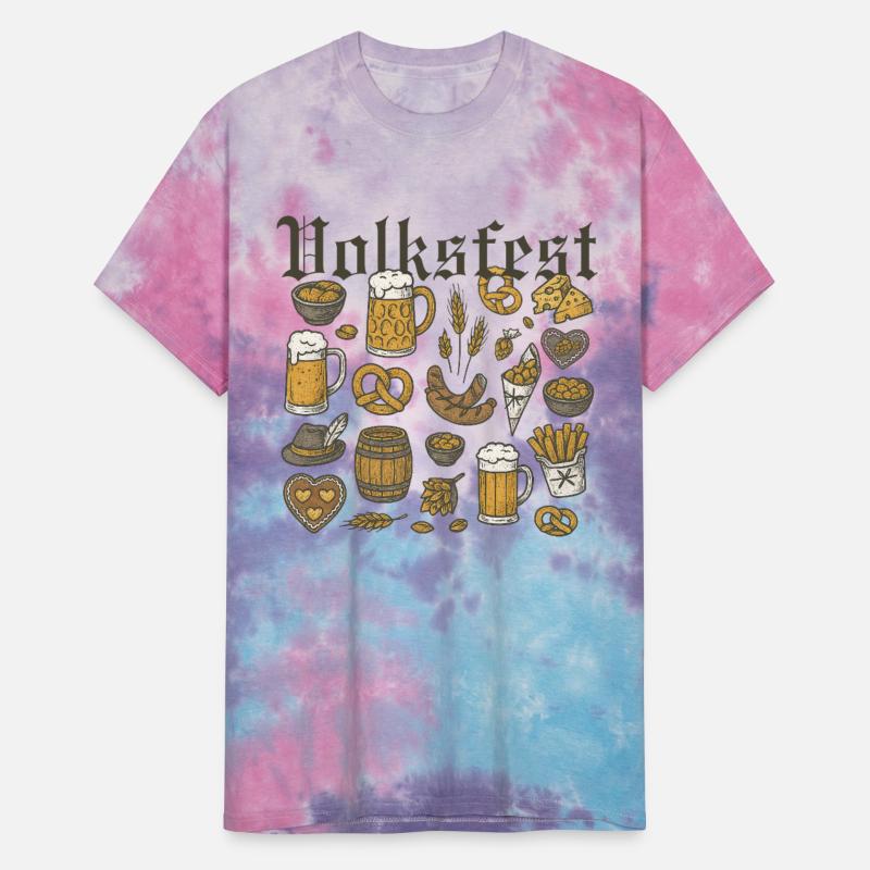 Viking Fiesta Beer and Food Illustration
