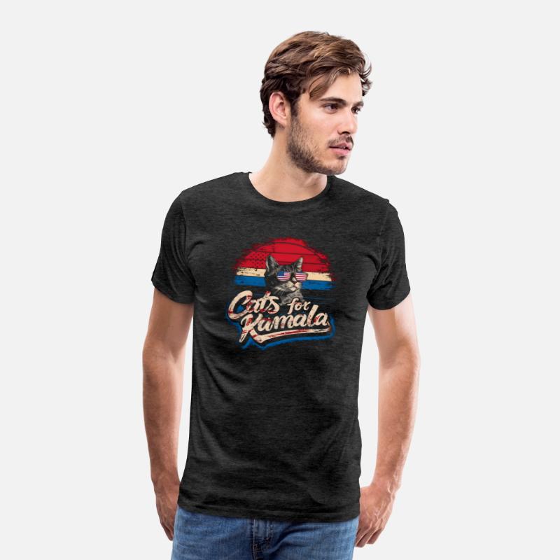Vintage Cats for Kamala Patriotic Design