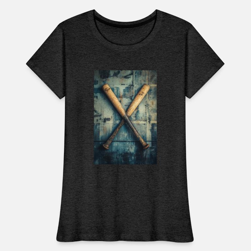 Vintage Crossed Baseball Bats