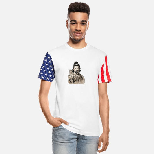 Vintage tshirt print design on a white