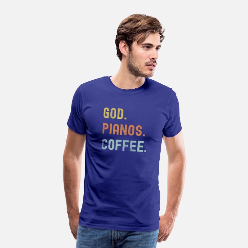 Vintages Pianos And Coffee Distressed