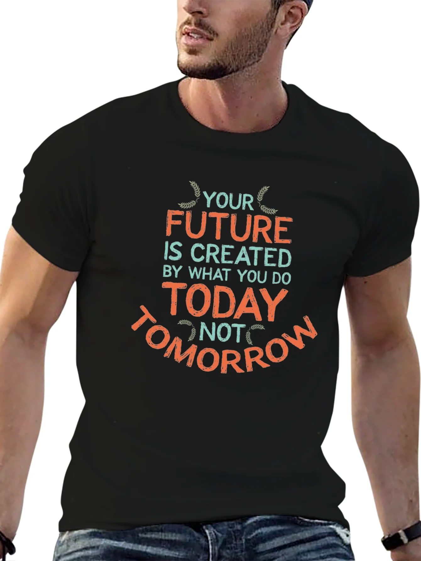 Inspirational Future T-Shirt -  Motivational Design