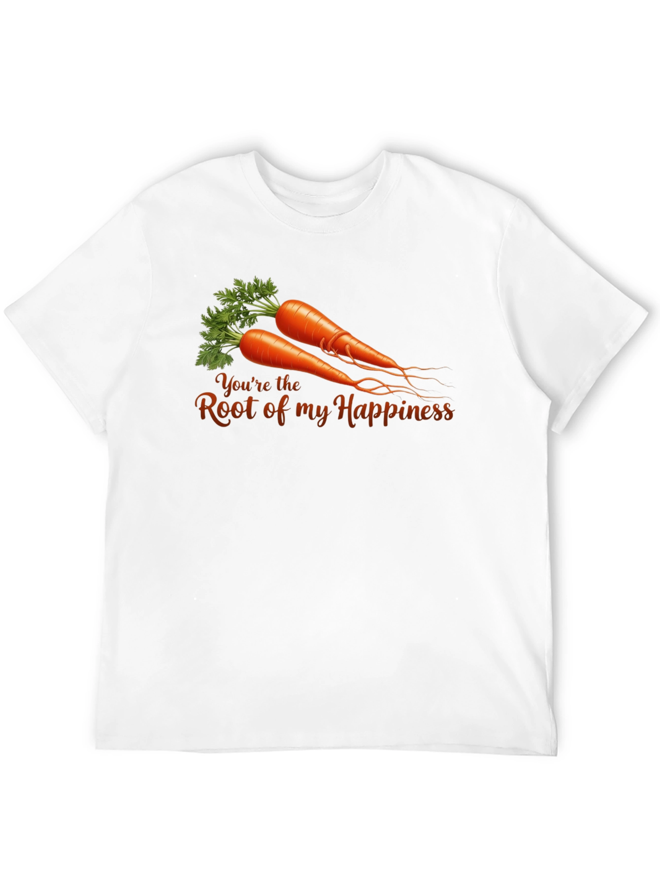 Root of My Happiness Carrot T-Shirt