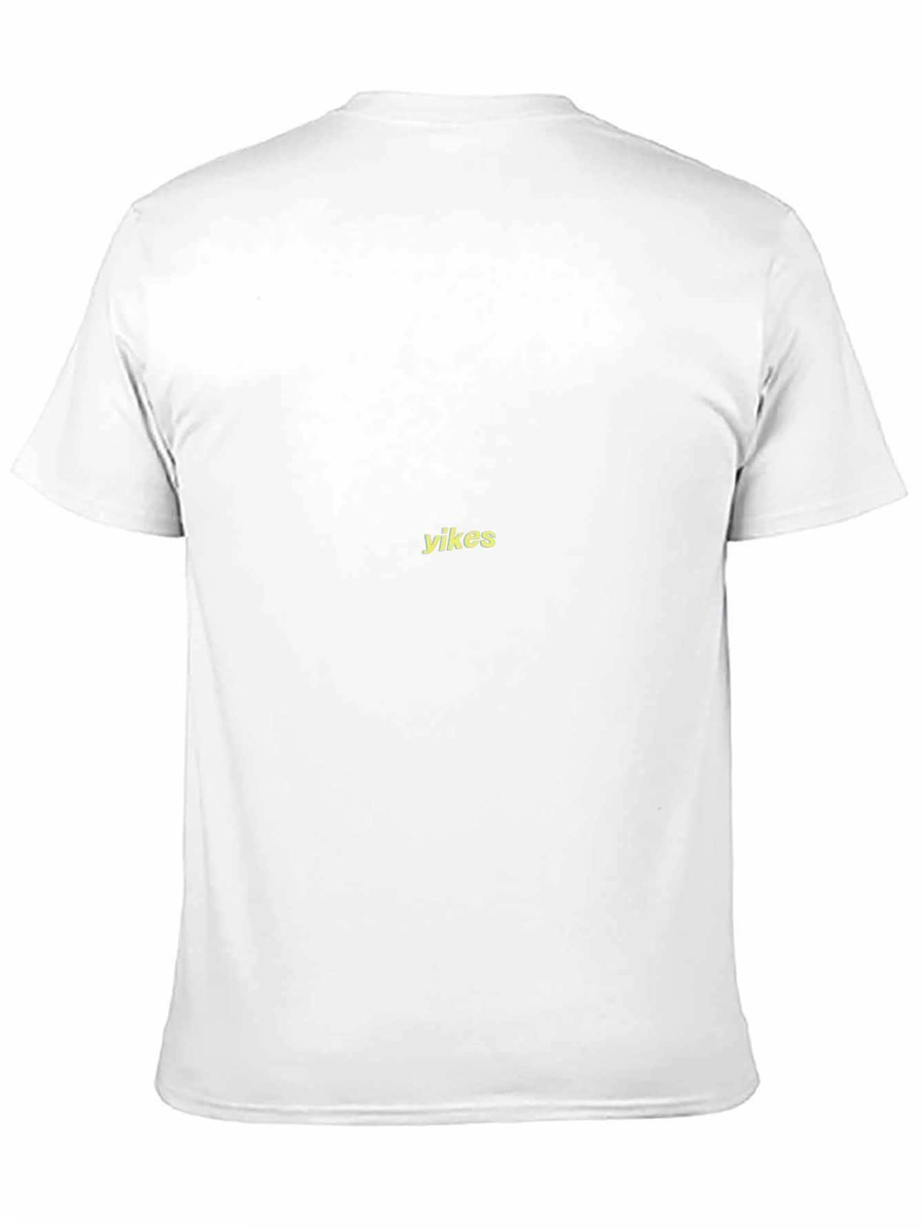 Yikes Black T-Shirt - Casual Cotton Tee