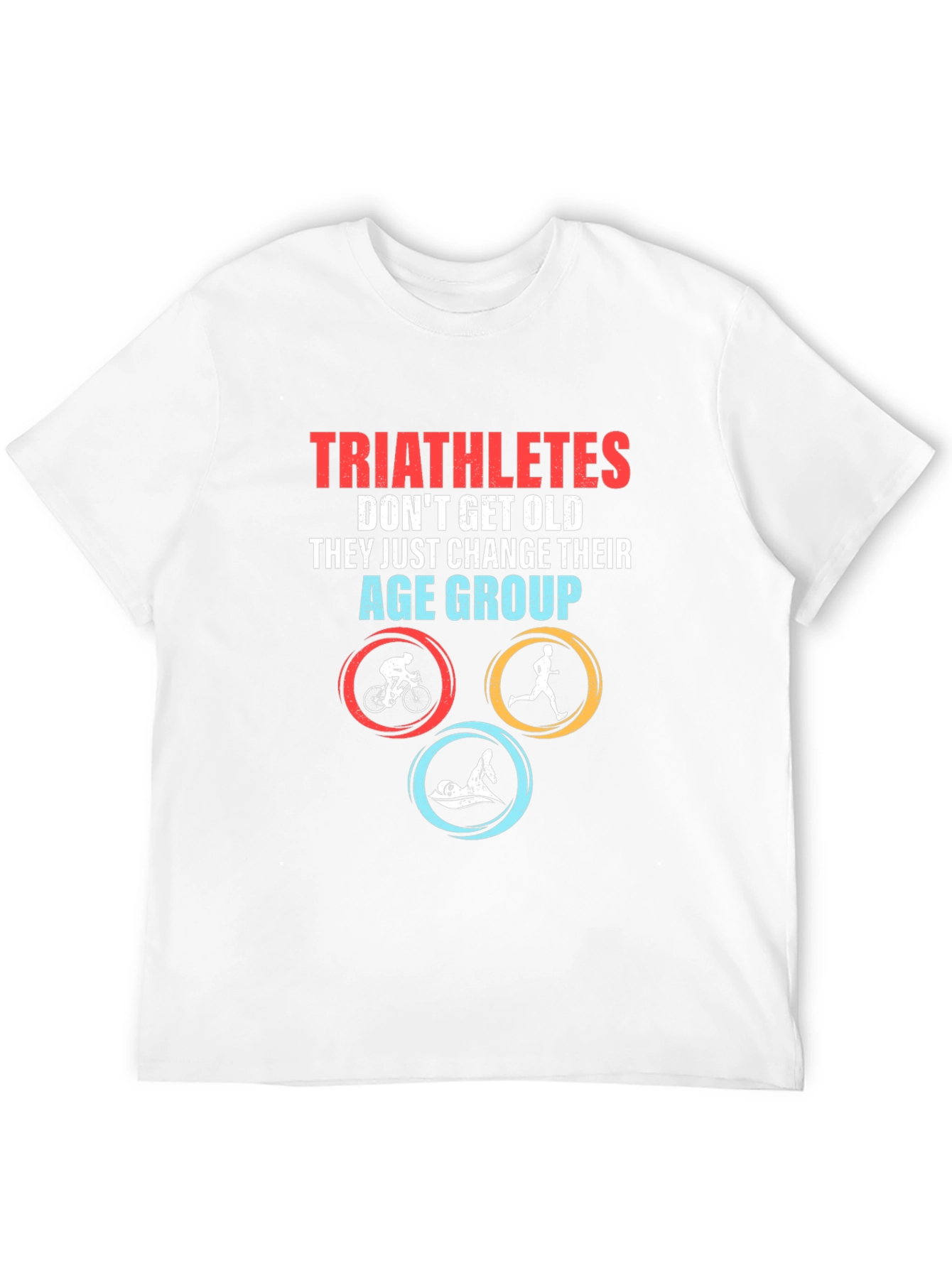 Triathlete Age Group Change Graphic Tee