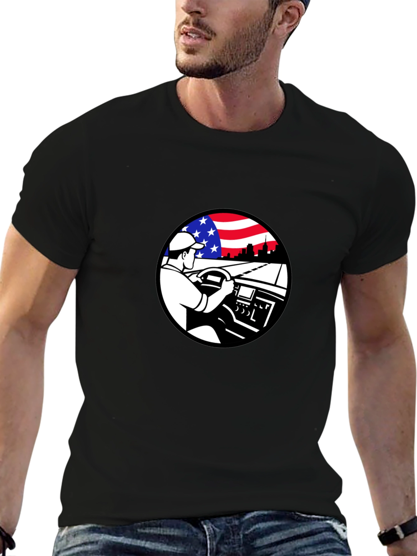 American Driver Graphic Tee