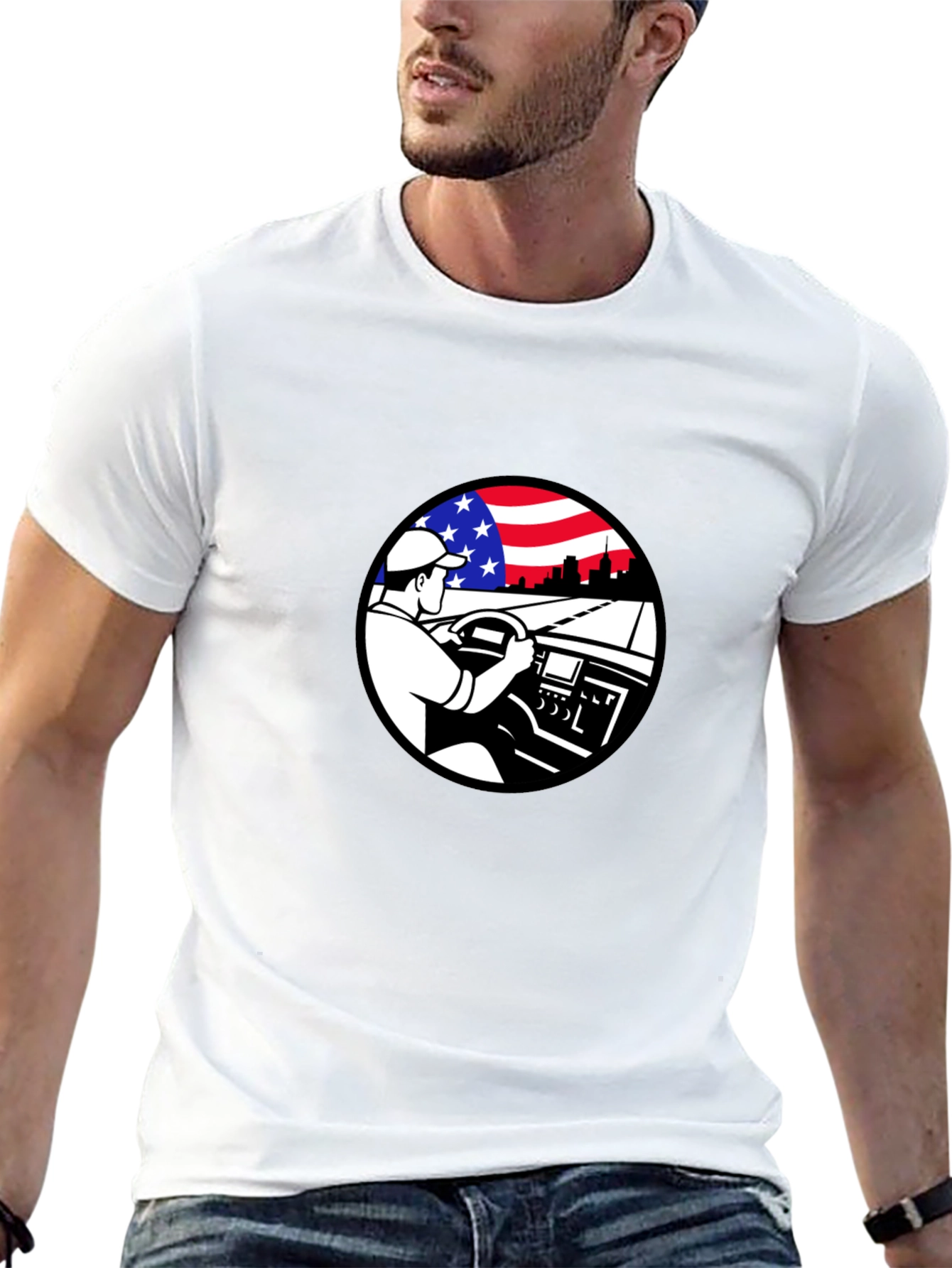 American Driver Graphic Tee