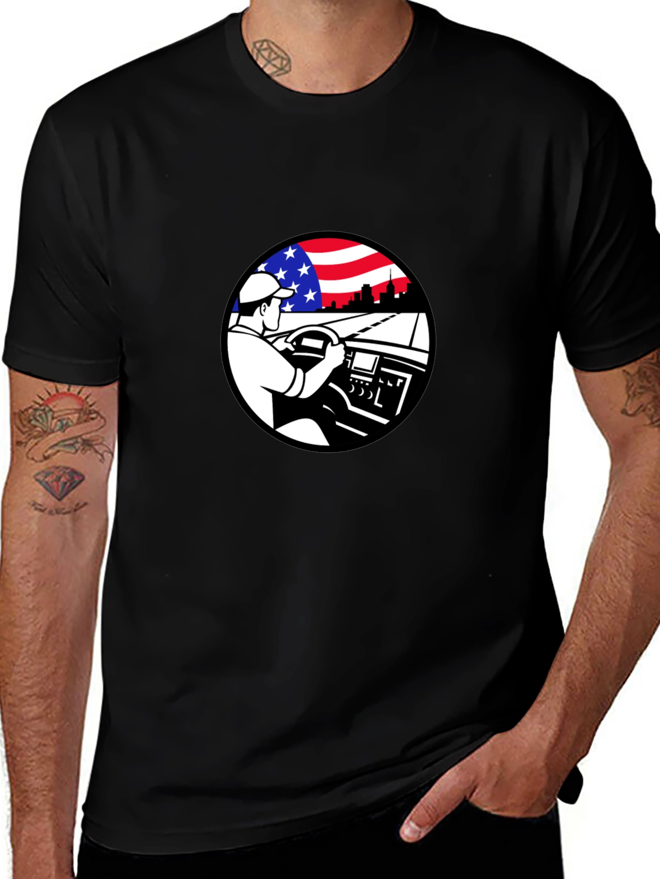 American Driver Graphic Tee