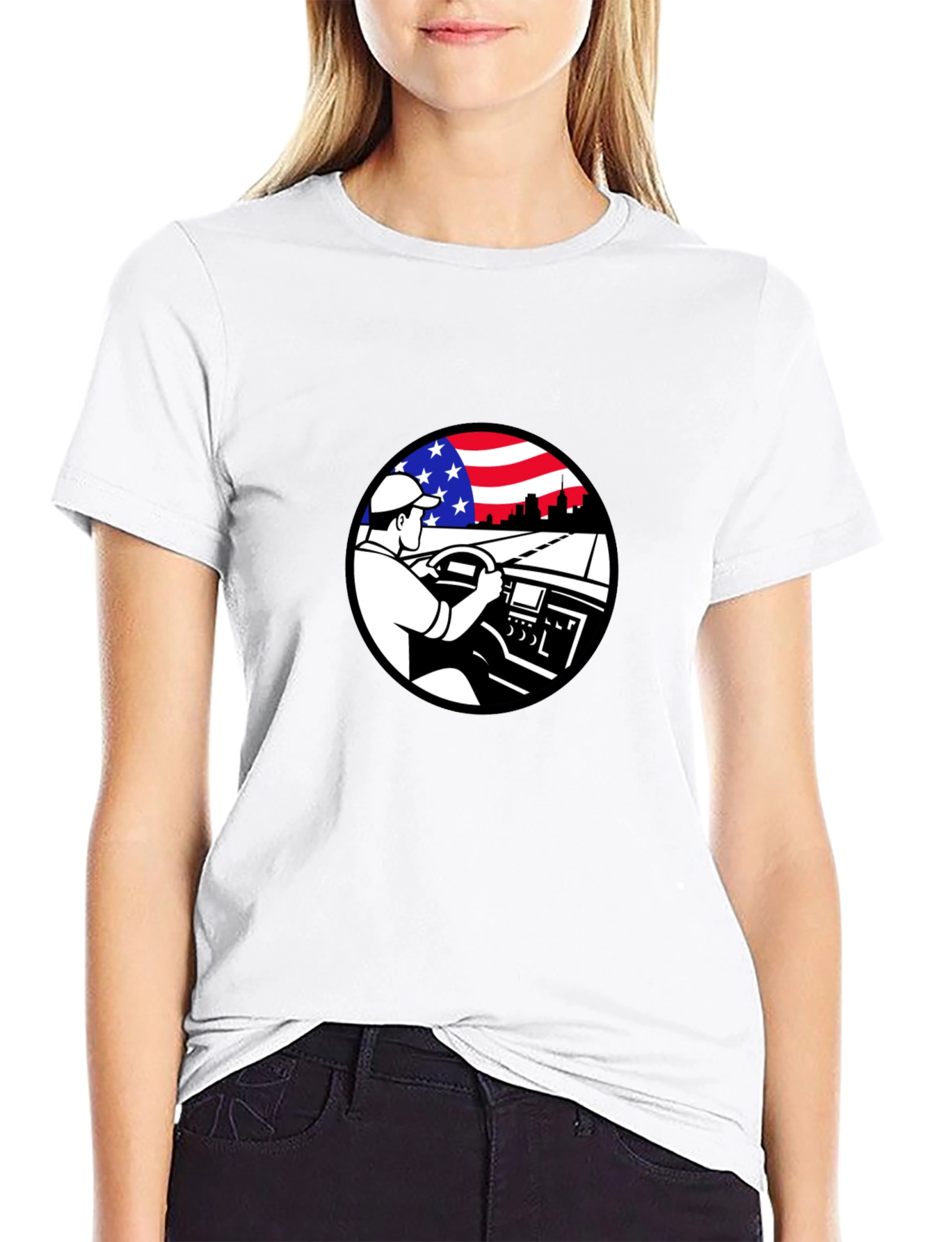 American Driver Graphic Tee
