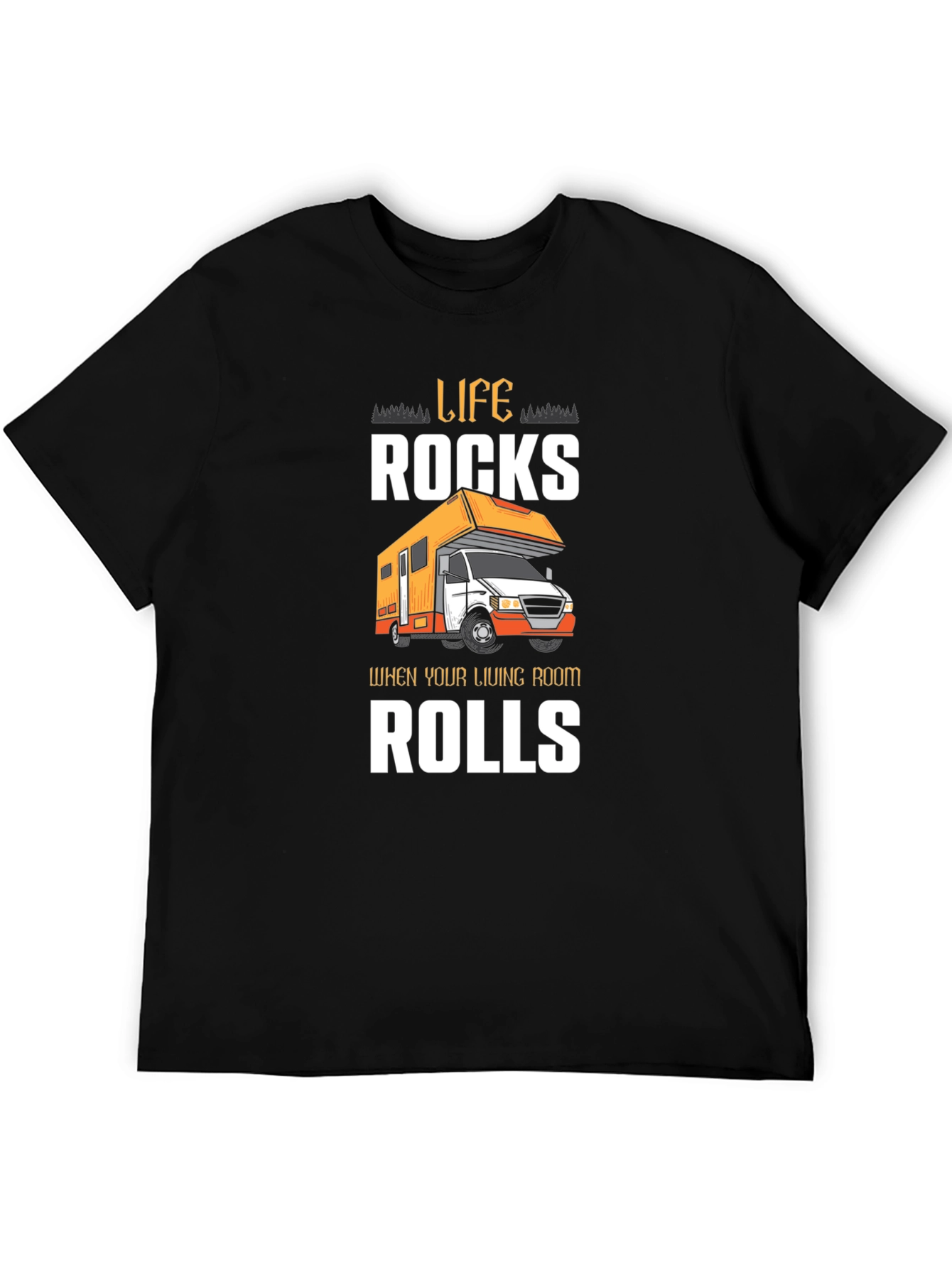 Life Rocks RV T-Shirt Camping Adventure Tee