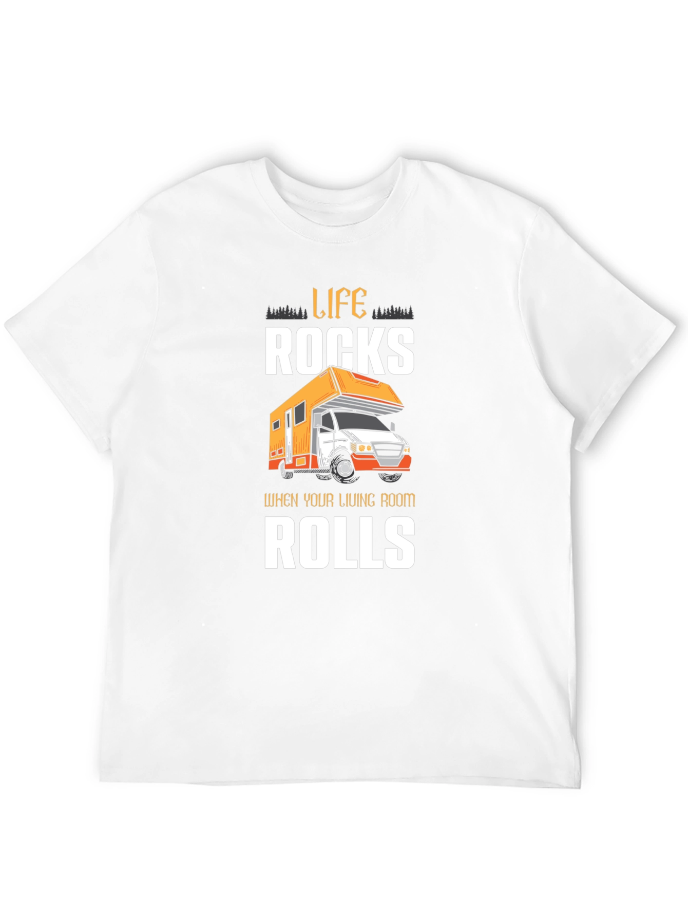 Life Rocks RV T-Shirt Camping Adventure Tee