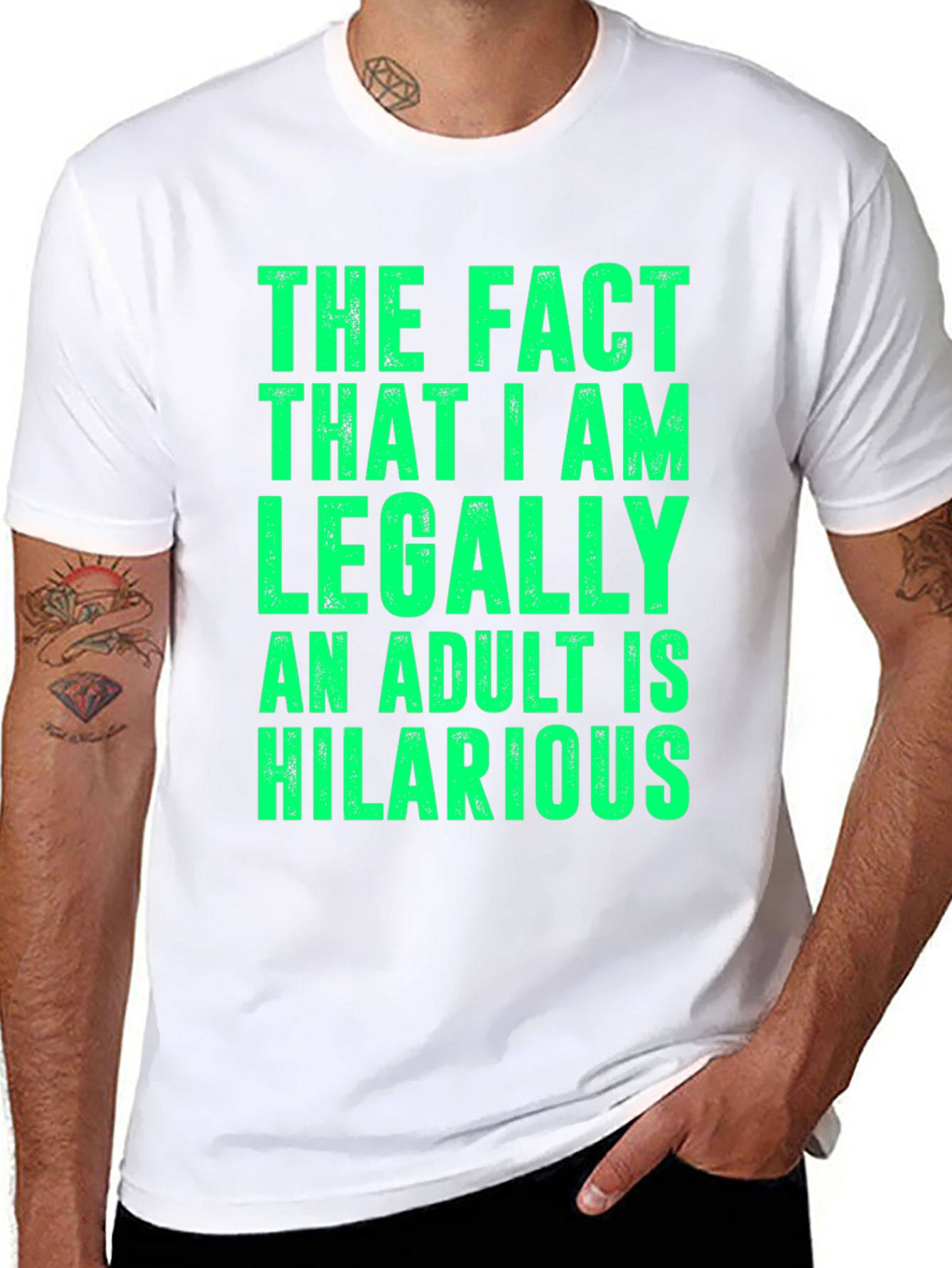 Hilarious Adult T-Shirt | Funny Statement Tee