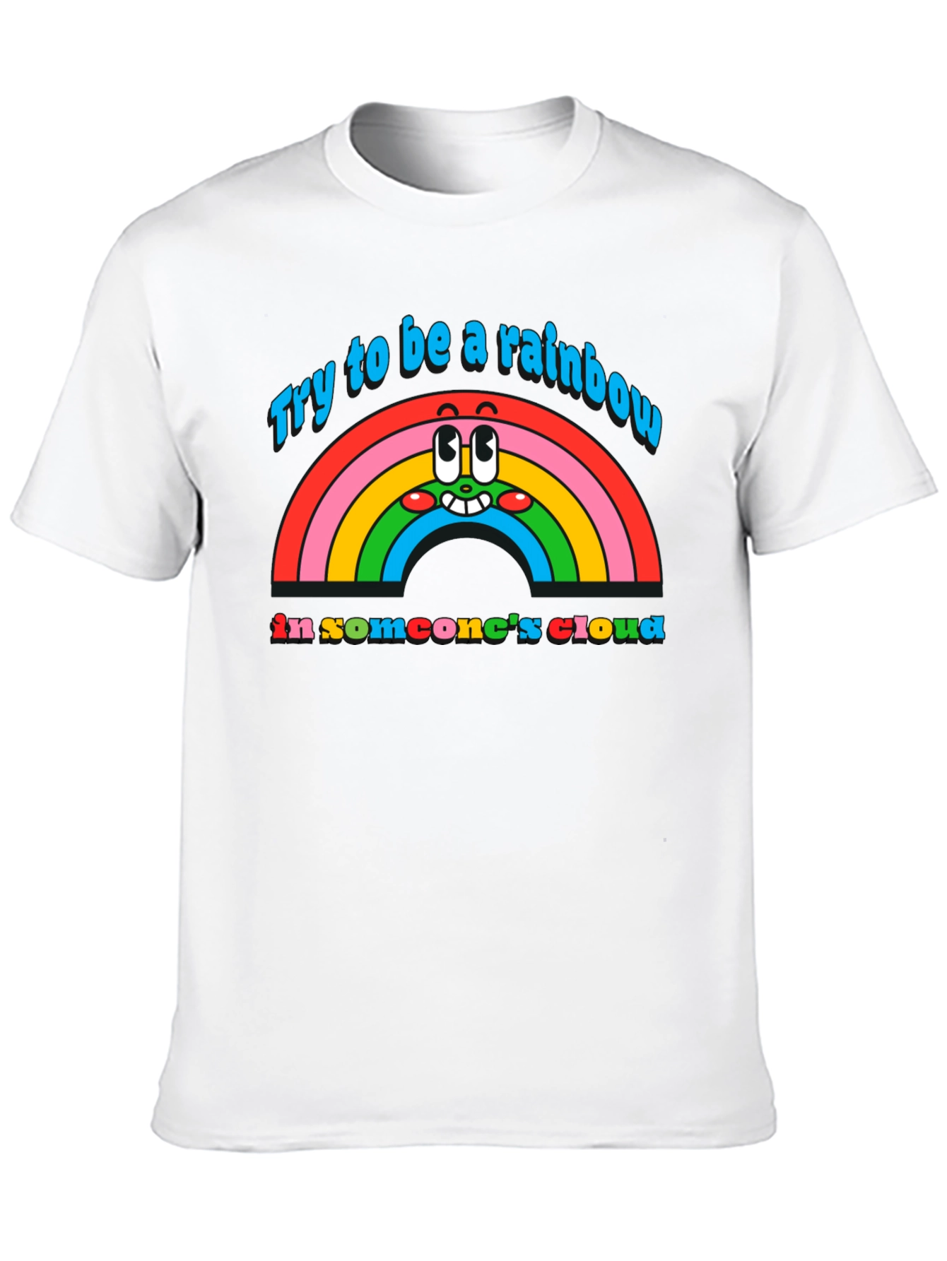 Rainbow Cloud Graphic Tee
