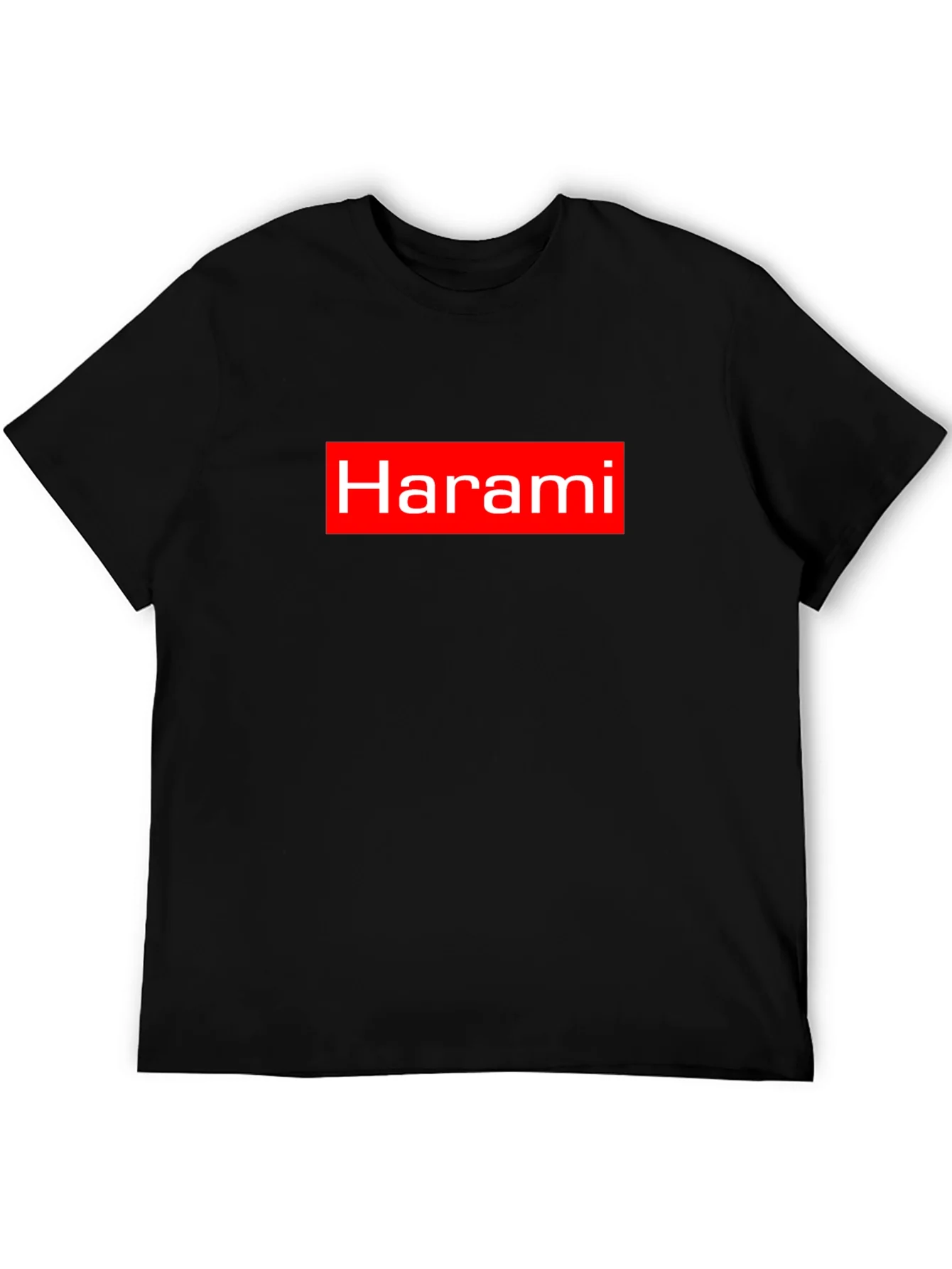 Harami Parody Black Graphic Tee