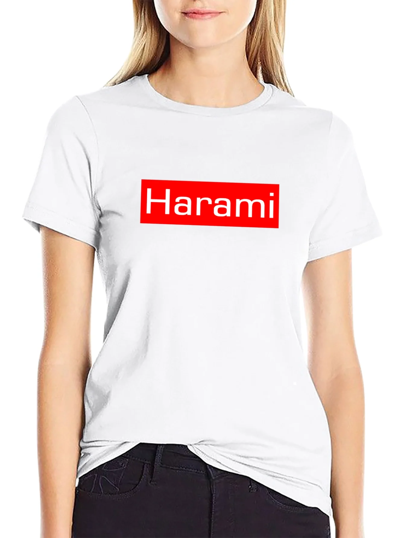 Harami Parody Black Graphic Tee