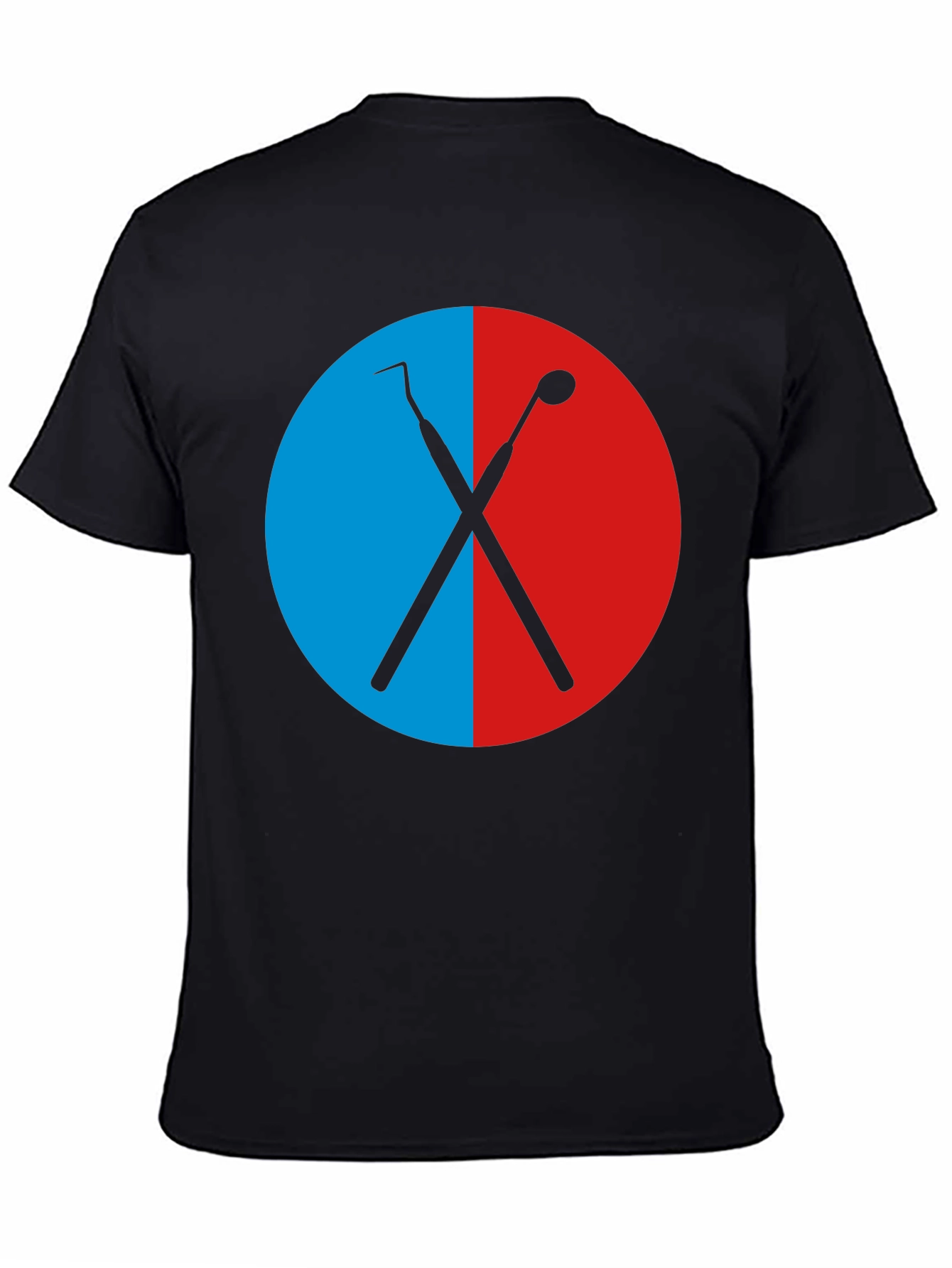 Dentist Tools Graphic Tee - Unisex Black T-Shirt