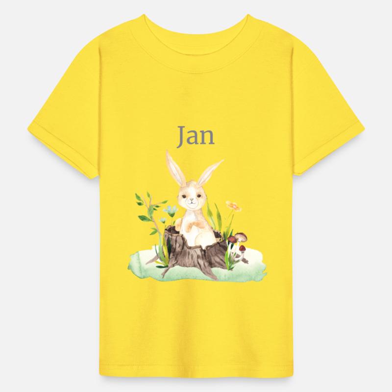 Waldtier Reh Hase Hedgehog Flowers Name Jan