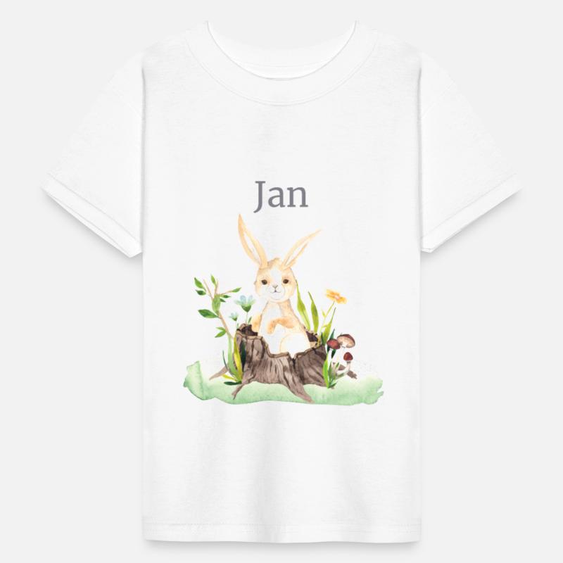 Waldtier Reh Hase Hedgehog Flowers Name Jan