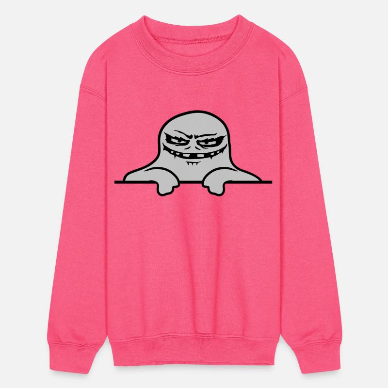 wall ghost cartoon monster