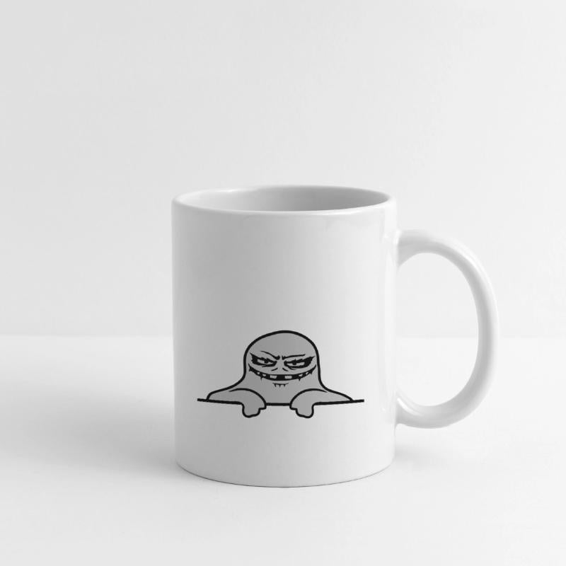 wall ghost cartoon monster