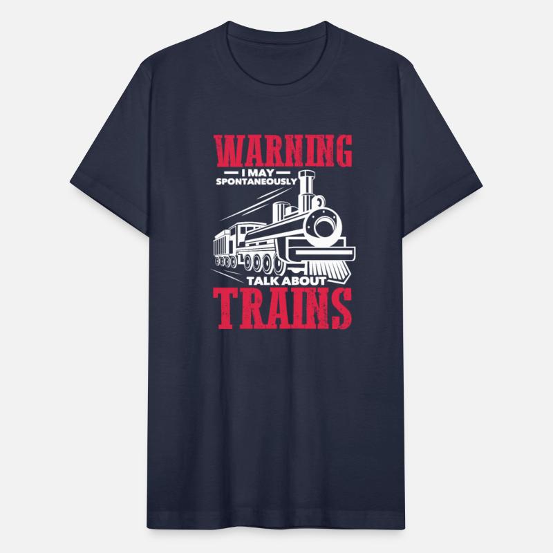 Warning I May Spontaneously Talk About Trains