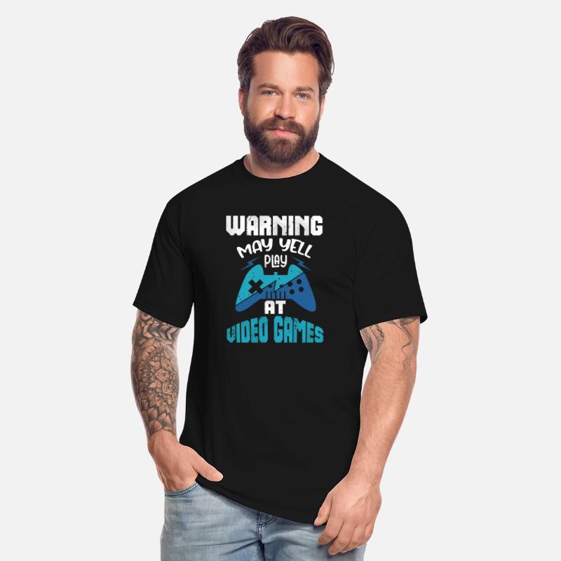 Warning May Yell At Video Games Gamer Gaming